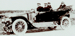 Рено ВХ 14CV 1906 года с ацетиленовыми фарами
